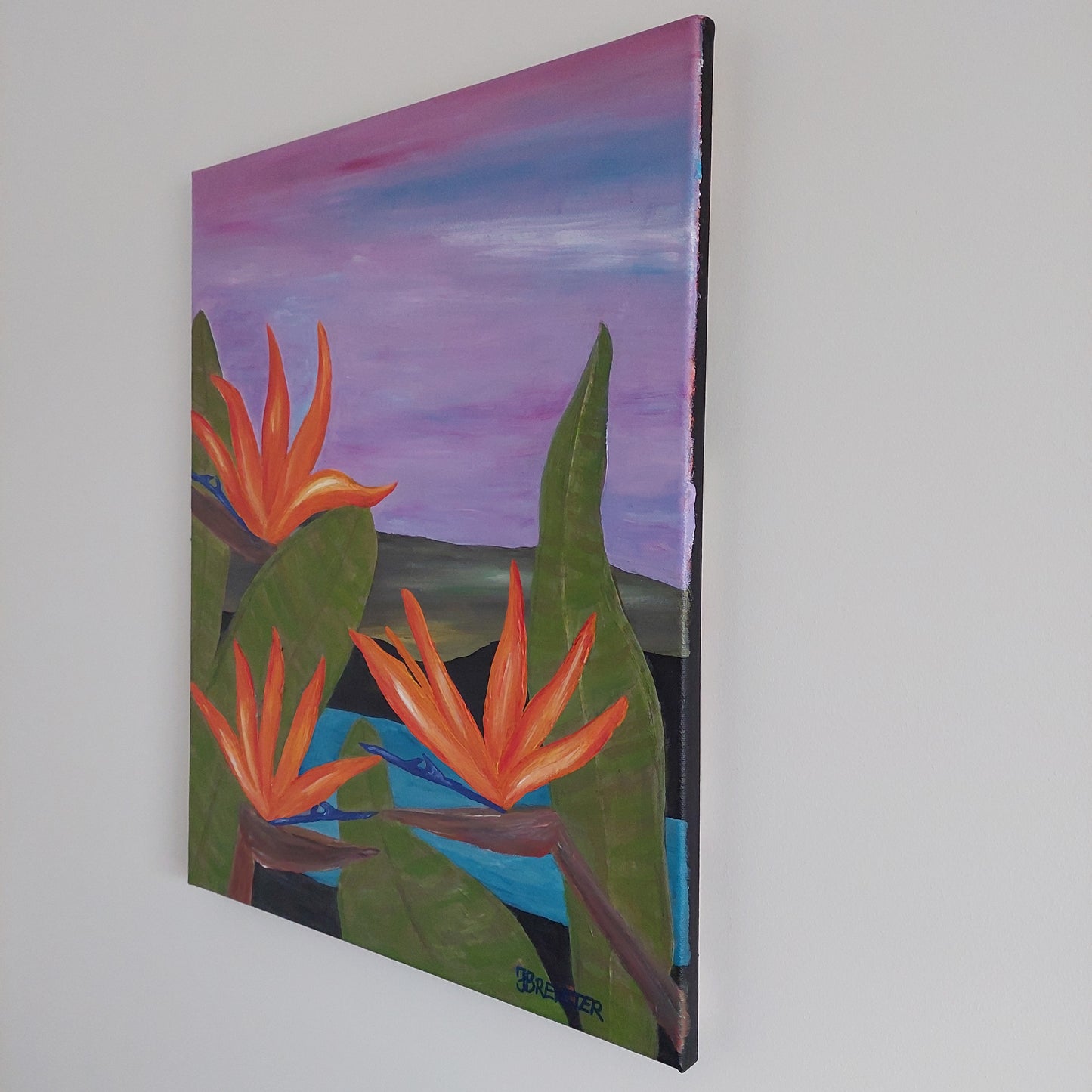 Artwork - Sunset Birds of Paradise