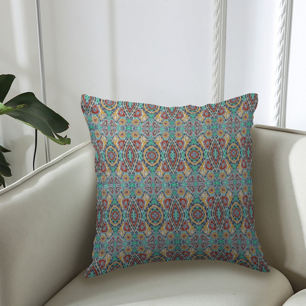Couch Pillowcase - Abstract Diamonds
