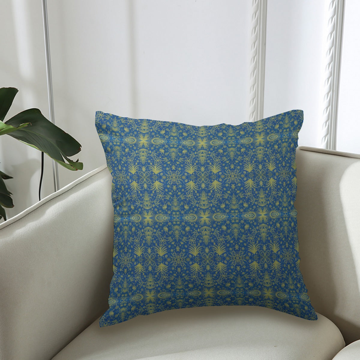 Couch Pillowcase - Golden Palm